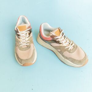 Scotch & Soda Celest Multi Colored Patchwork Casual Trainers Sneaker Size US 6.5